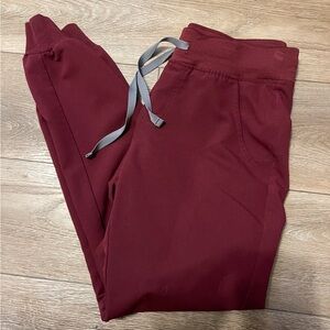 Figs Women’s XS Burgundy Zamora Joggers